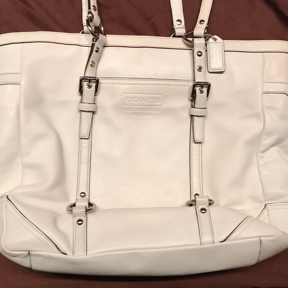 All Leather Coach Bag